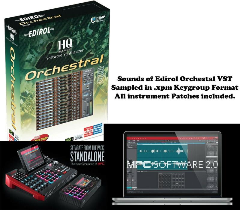 Edirol Orchestra Keygroup Expansion for MPC X, MPC Live or MPC Software
