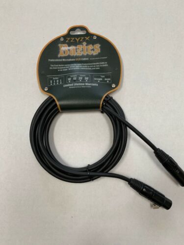 ZZYZX Bazics Professional Microphone [XLR] Cables 15 Feet