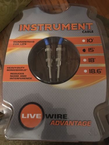 Live Wire Advantage Instrument Cable