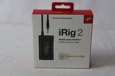 NEW iRig 2 Guitar Interface Adapter for iOS & Android