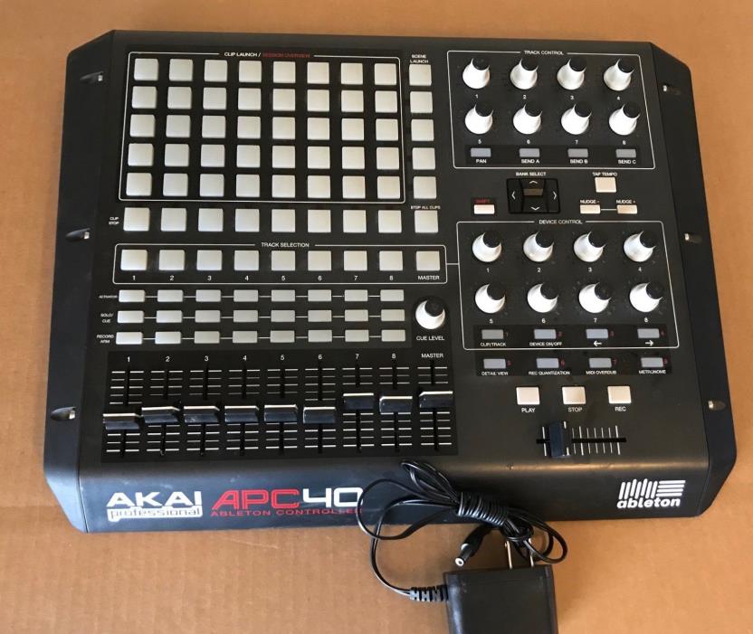 AKAI Professional APC 40 Digital DJ Ableton Controller MIDI VERY NICE!!