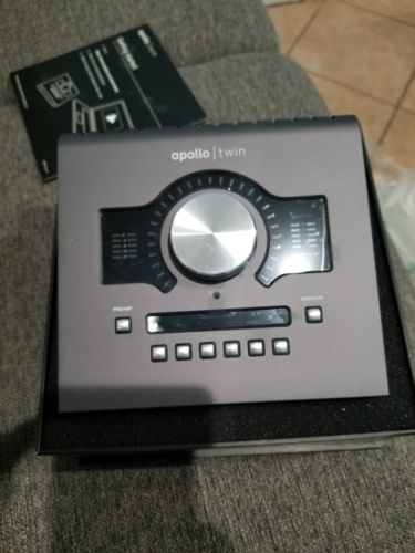 Universal Audio Apollo Twin DUO Audio Interface (thumderbolt cable included)