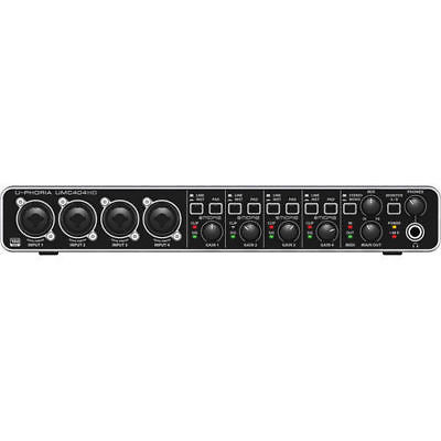 Behringer U-PHORIA UMC404HD USB 2.0 Audio Recording Studio MIDI Interface NEW!