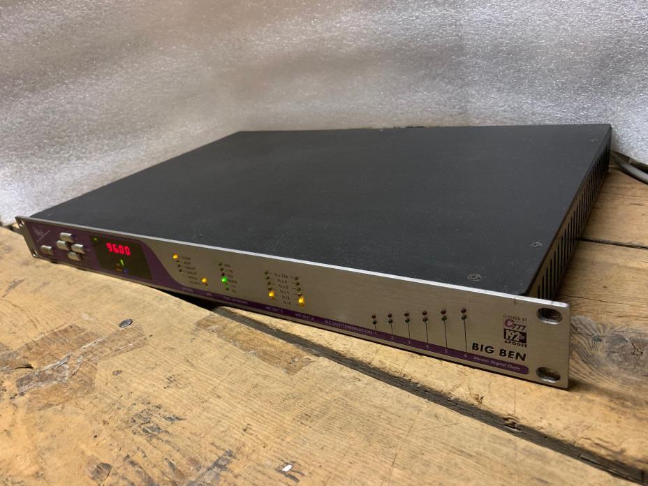 APOGEE BIG BEN DIGITAL MASTER CLOCK 192k - PRO!