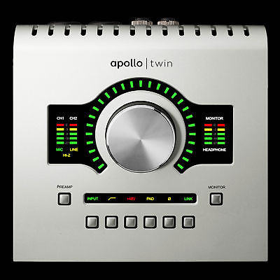 Universal Audio Apollo Twin USB with Duo DSP Processing for Windows Only