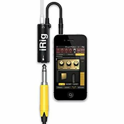 AmpliTube IRig Guitar Interface Adaptor For IOS Devices - IP-IRIG-PLG-IN