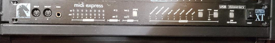MOTU MIDI EXPRESS XT USB MIDI INTERFACE 8 X 8