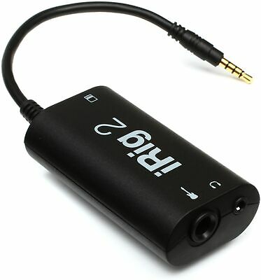 IK Multimedia iRig 2 Guitar Interface for iOS, Mac and Android (Open Box)