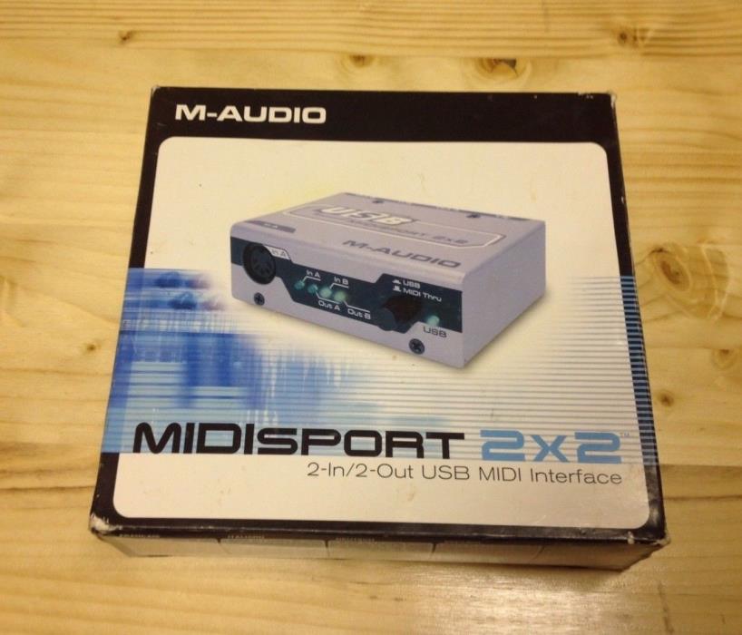 M-Audio USB MIDIsport 2x2 Audio Interface