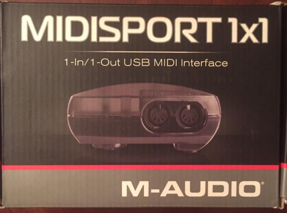 M-Audio Midisport 1x1 USB MIDI Interface