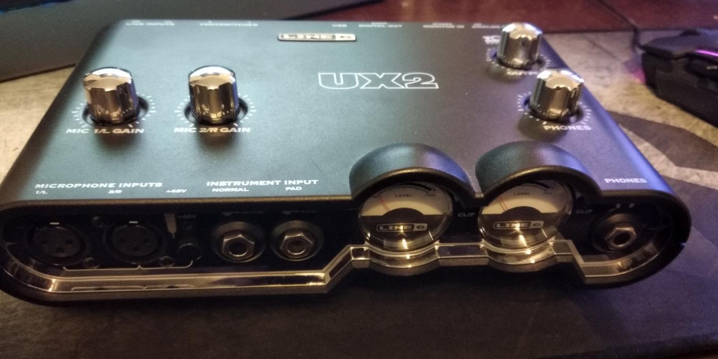Line 6 POD Studio UX2 Digital Recording Interface