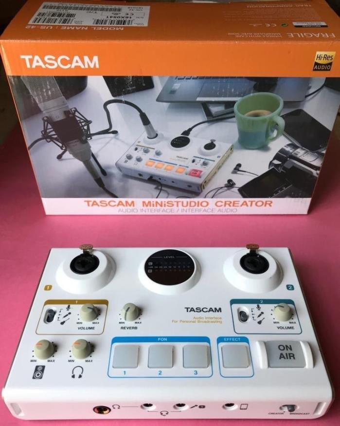 Tascam US-42 MiNiSTUDIO USB Audio Interface, used, in perfect condition.