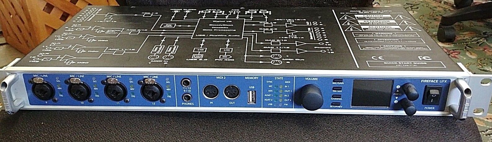 RME Audio Fireface UFX Digital Recorder