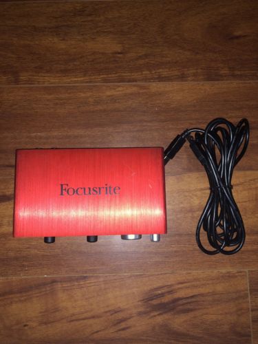 Focusrite Scarlett 2i2 Recording Interface