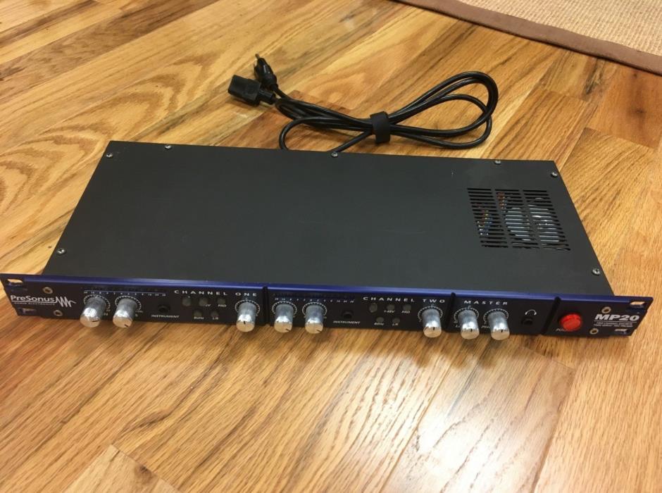 PreSonus MP20 w/Jensen transformers & Burr-Brown op-amps