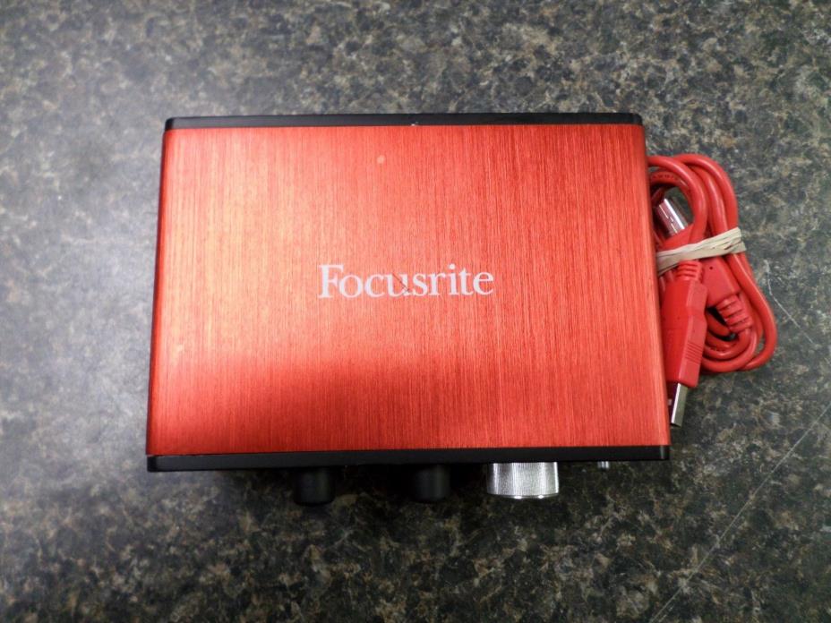 Focusrite Scarlett Solo Interface