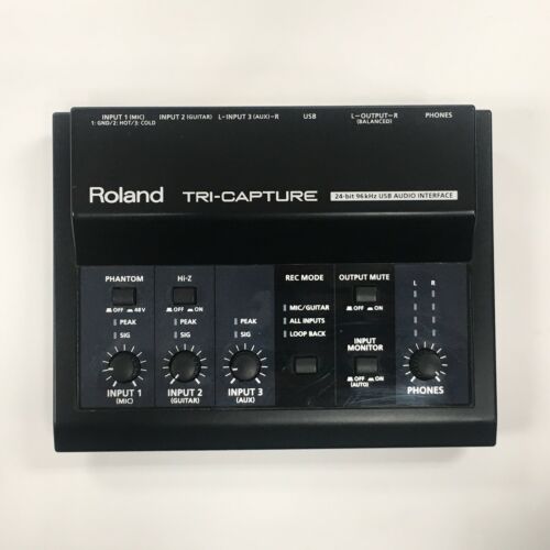 Roland TRI-CAPTURE UA-33 Audio Interface 24-bit/96khz USB