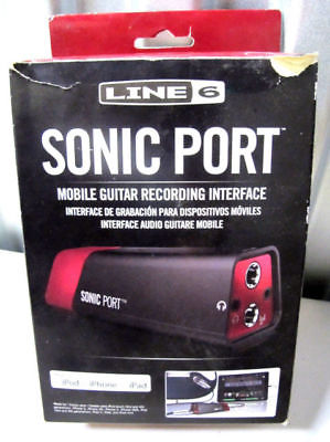 Line 6 Sonic Port Mobile iOS Guitar Recording Interface