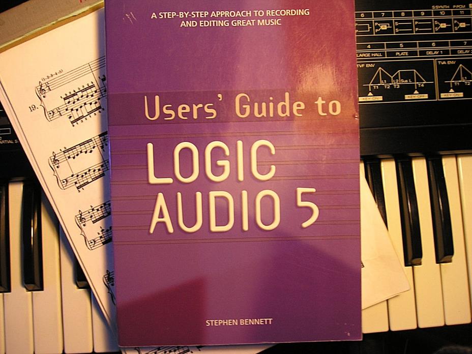 Users’ Guide to Logic 5 Audio (Mac/PC) – CLEAN – FREE SHIPPING