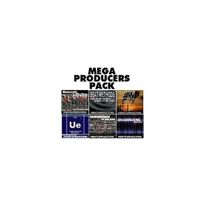6 HIP HOP SAMPLE CDs PRO TOOLS BASS SYNTH PIANO AMBIENT SOUNDS ETHNIC LOOPS WAV
