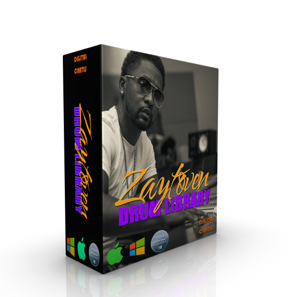 ZAYTOVEN DRUM LIBRARY + 808 BASS For KONTAKT WAV DRUMS REASON SOUNDS