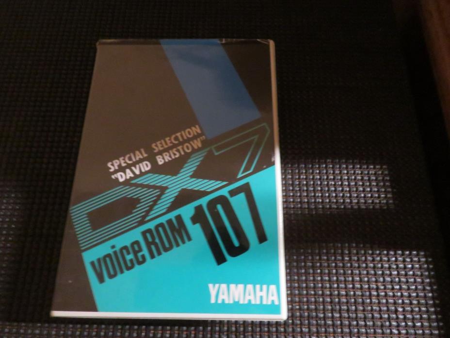 YAMAHA DX7 VOICE ROM VRC-107 SPECIAL SELECTION 