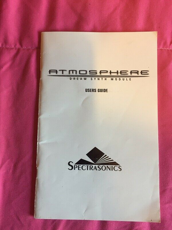 Spectrasonics Atmosphere upgradable to Omnisphere Virtual Instrument Software