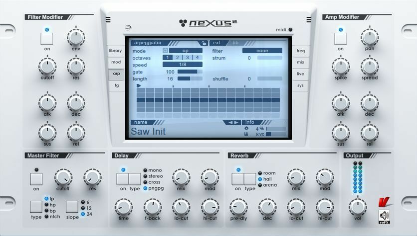 REASON REFILLS  Re NEXUS 2 COMPLETE 10 REFILLS. ReFx NEXUS SOUNDS FOR REASON
