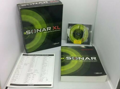 Sonar XL Digital Multitrack Recording System Software Cakewalk Music Home Studio
