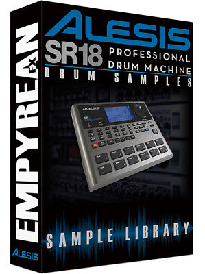 ALESIS SR18 Drum Machine WAV Samples  Audio Library