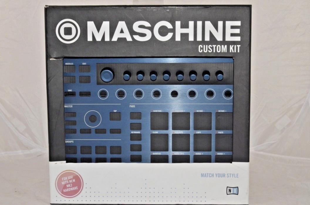 Maschine Custom Kit MK2 Face Plate Steel Blue