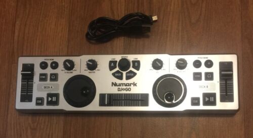 Numark DJ2GO Pocket DJ Controller (Unit Only) With Brand New USB Power Cord