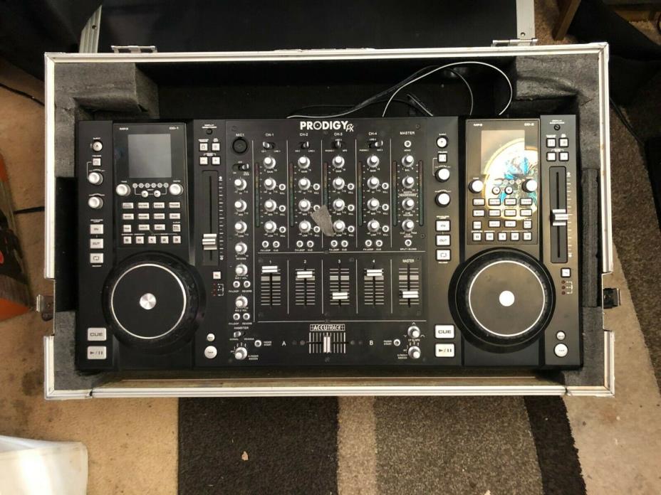 prodigy fx dj mixing table w/original box