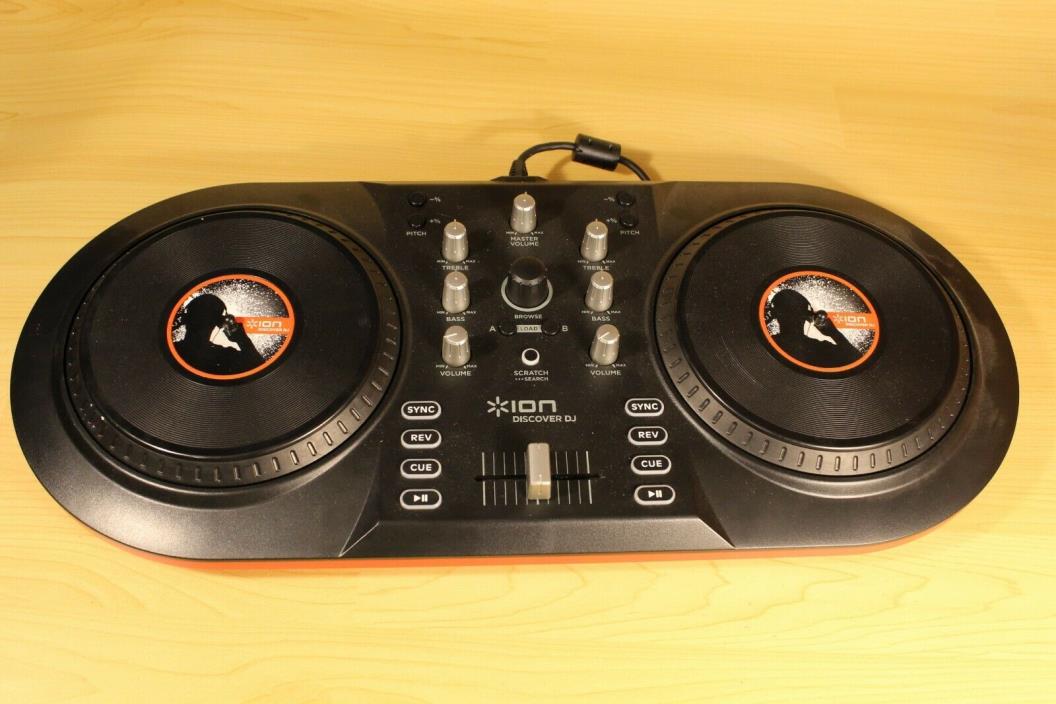 ION Discover DJ USB Powered DJ Controller Mac PC MISSING SOFTWARE