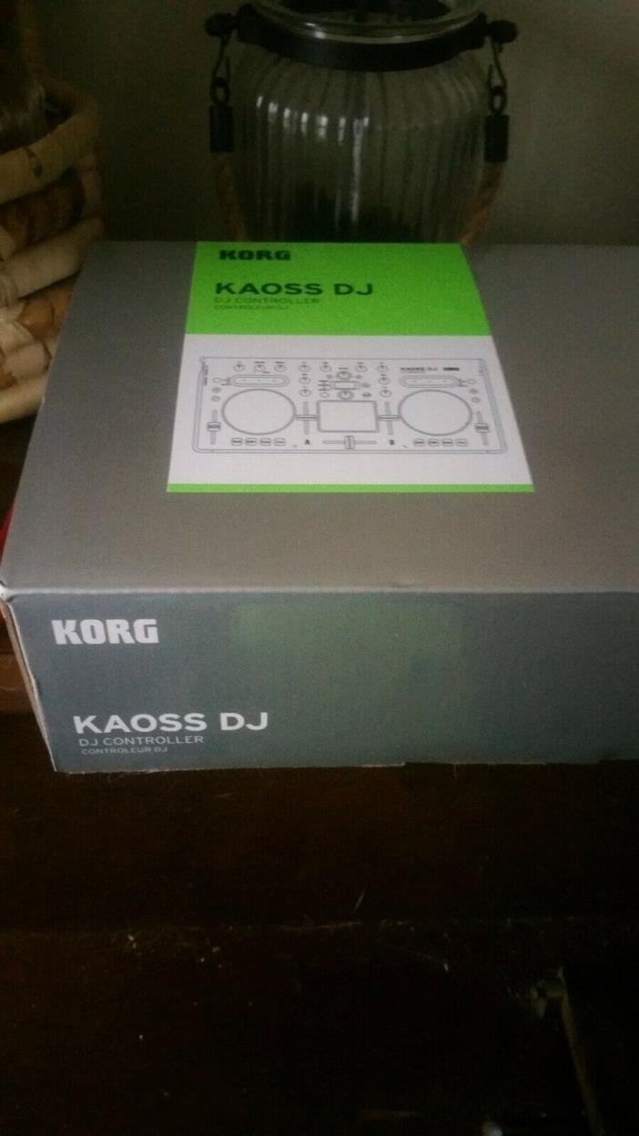 KAOSS DJ Korg USB DJ Controller With 120 Kaoss Effects