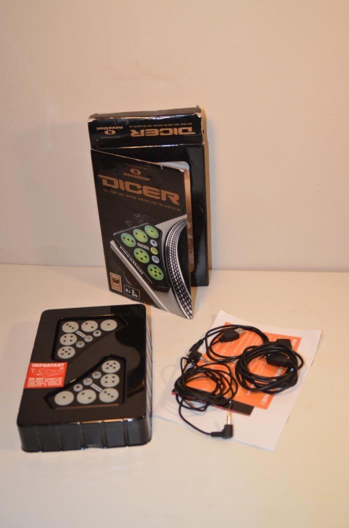 Novation Dicer Hardware Controller for Digital DJ NEW