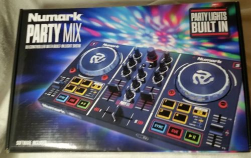 Numark PartyMix Party Mix DJ Controller w/ Built-in Light Show