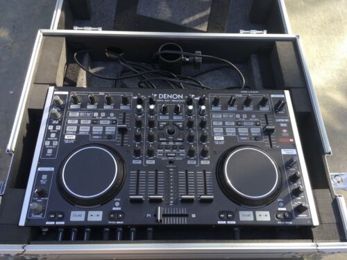 Denon DN-MC6000 DJ Mixer Control Surface With Road Ready Travel Case EXCELLENT
