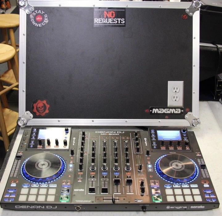 Denon MCX 8000 Controller With Hard Case •Free Shipping•