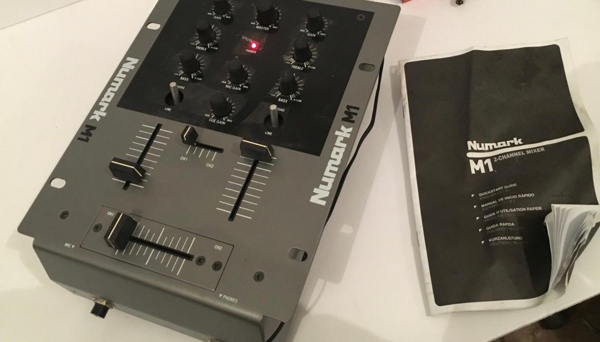 DJ Mixers Numark M1 Mixer (2 Channel Mixer)