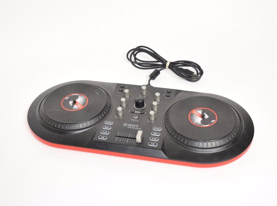 Ion Discover DJ USB DJ controller ONLY No Software