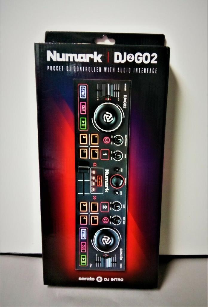 Numark DJ2 GO2 Pocket DJ Controller With Audio Interface