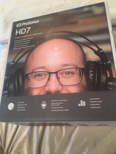 Presonus HD-7 Studio Monitoring Headphones High Resolution Definition HD7