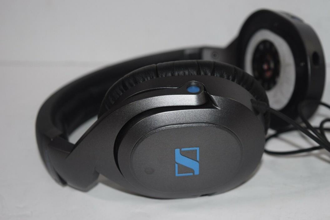 Sennheiser HD6 MIX Headband Headphones - Black/Blue Box1