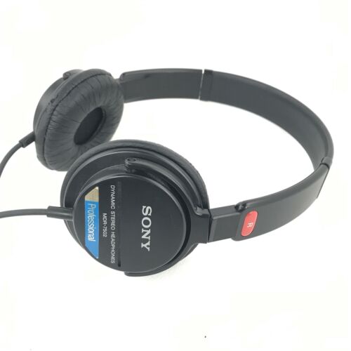 Sony MDR-7502 On-Ear Professional Studio Monitor Headphones - Black READ
