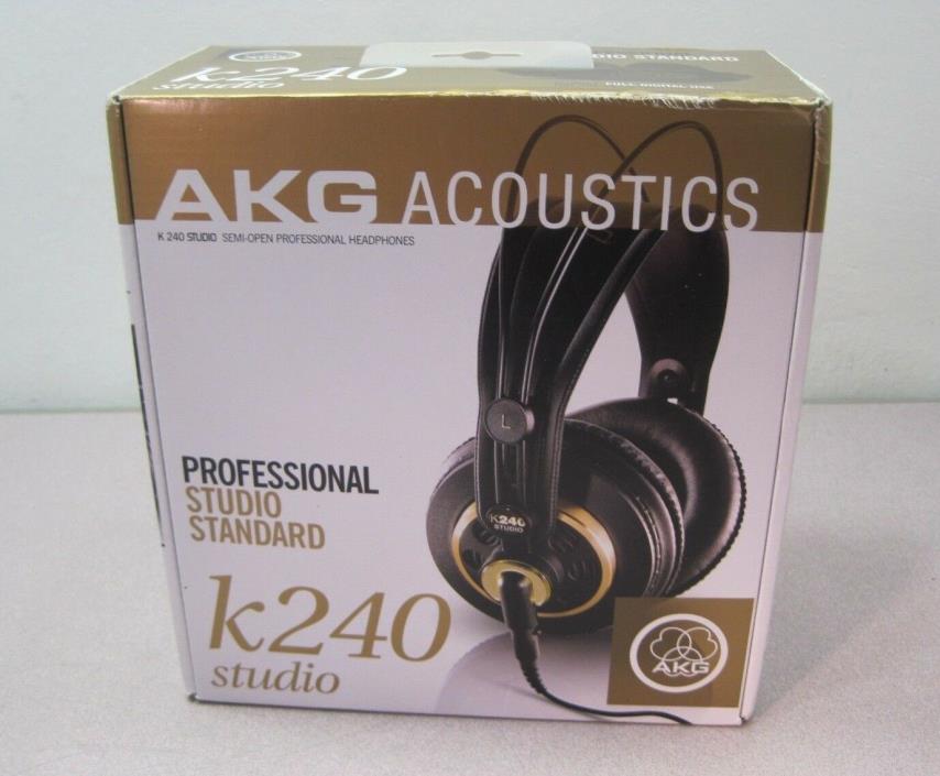 AKG Acoustics K240 Studio Semi-Open Professional Headphones