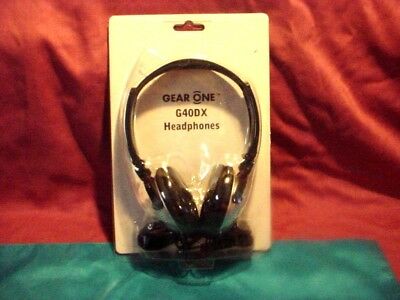 GEAR ONE G40DX HEADPHONES-NEW-MIP-NEVER OPENED.