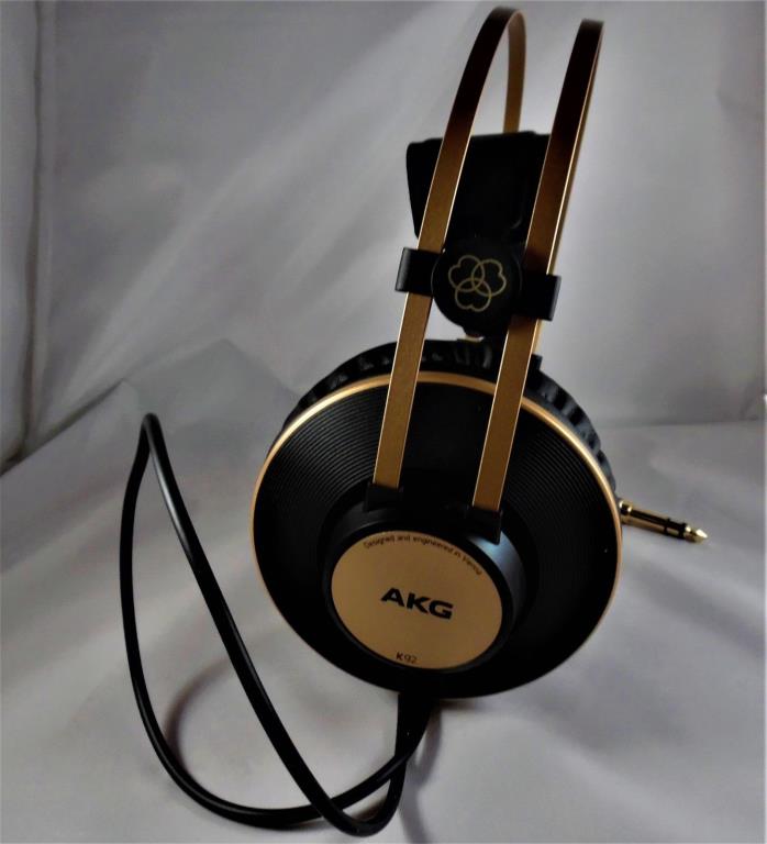 AKG K92 Closed Back Monitor Headphones New for Studio or Personal Listening