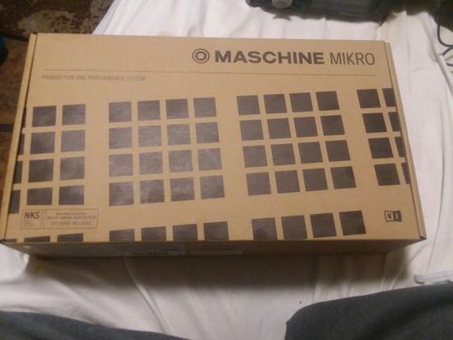 Native Instruments Maschine Mikro MK3 Groove Production Studio NEVER OPENED