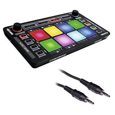 Reloop NEON USB Modular FX Controller for Serato with Cable (Black) 3'